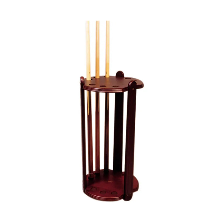 9 Cue Stand, Mahogany
